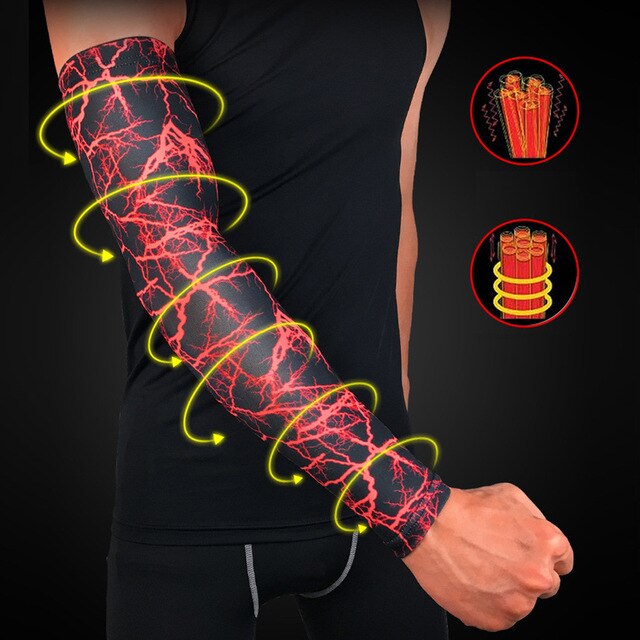 1PC Printed Compression Arm Sleeve