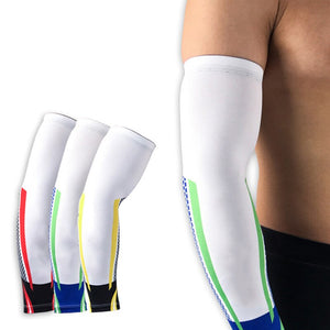 1 pair  Elastic Compression Non-slip Arm Sleeves