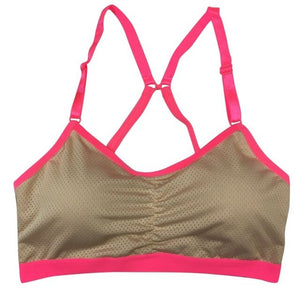 Padded Breathable Stretch Seamless Sports Bra