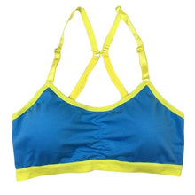 Load image into Gallery viewer, Padded Breathable Stretch Seamless Sports Bra