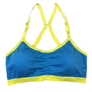 Padded Breathable Stretch Seamless Sports Bra