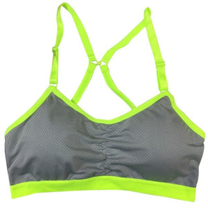 Padded Breathable Stretch Seamless Sports Bra