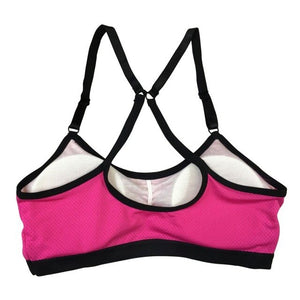 Padded Breathable Stretch Seamless Sports Bra