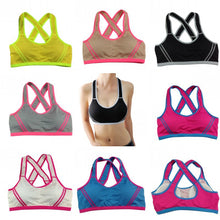 Load image into Gallery viewer, Padded High Stretch Sports Bra