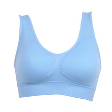 Load image into Gallery viewer, Seamless Padded Crop Top sports bra