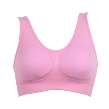 Load image into Gallery viewer, Seamless Padded Crop Top sports bra