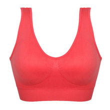 Load image into Gallery viewer, Seamless Padded Crop Top sports bra