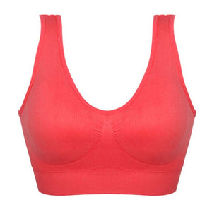 Seamless Padded Crop Top sports bra