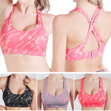 Load image into Gallery viewer, Cross strapped Sports Bra