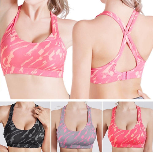 Cross strapped Sports Bra