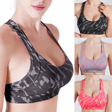 Load image into Gallery viewer, Cross strapped Sports Bra