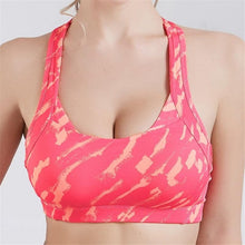 Load image into Gallery viewer, Cross strapped Sports Bra